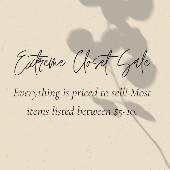 Extreme closet sale! - Picture 1 of 1